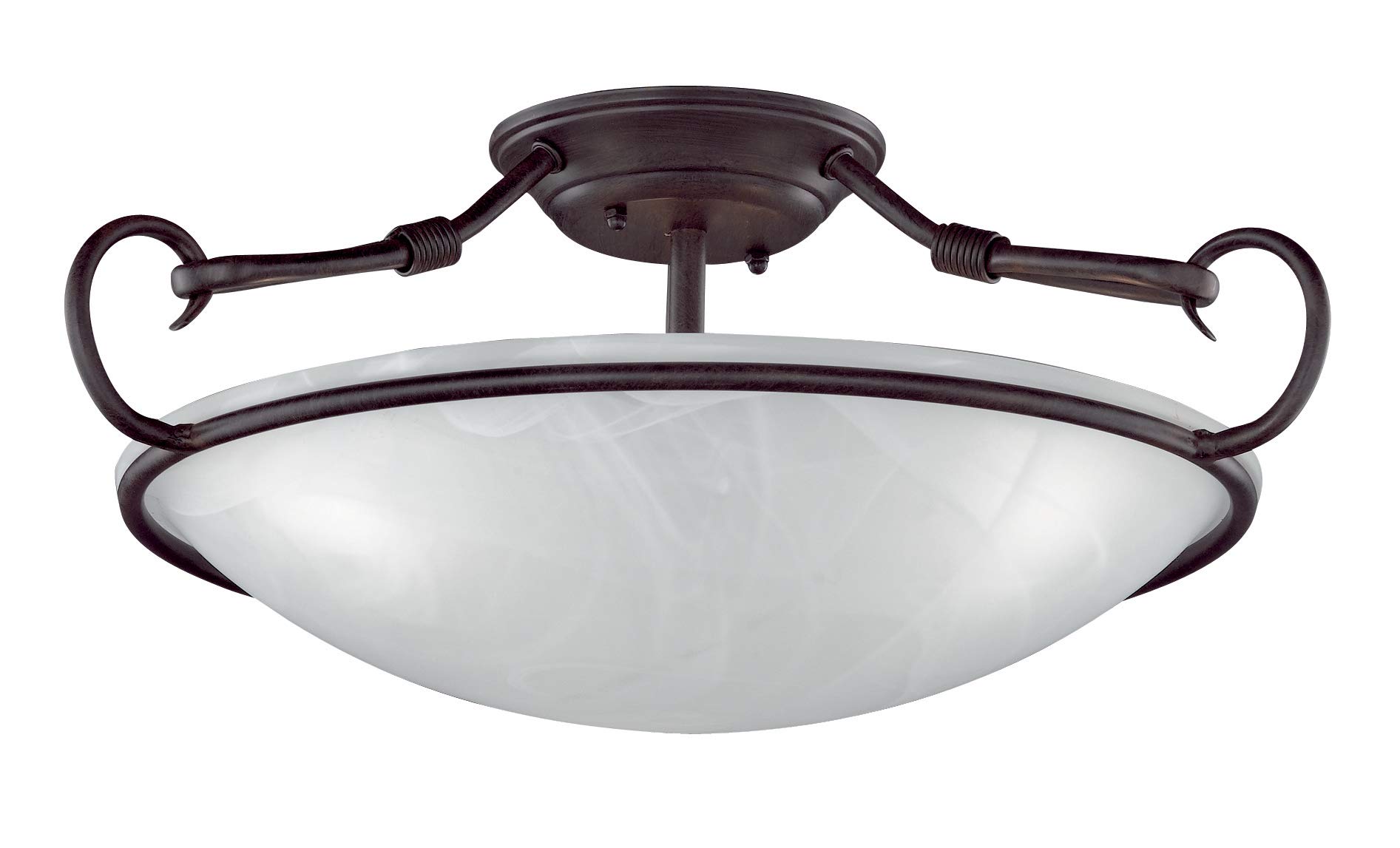 fischer-honsel-como-deckenleuchte-rostfarbig-antik-alabasterglas-wei-44-cm image 1