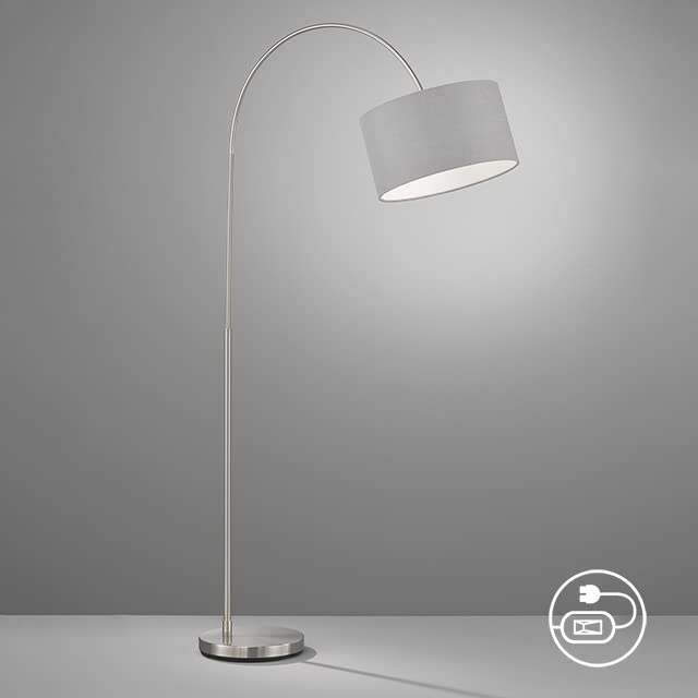 fischer-honsel-arc-stehleuchte-170-cm-nickelfarben-matt-3x-e27 image 5
