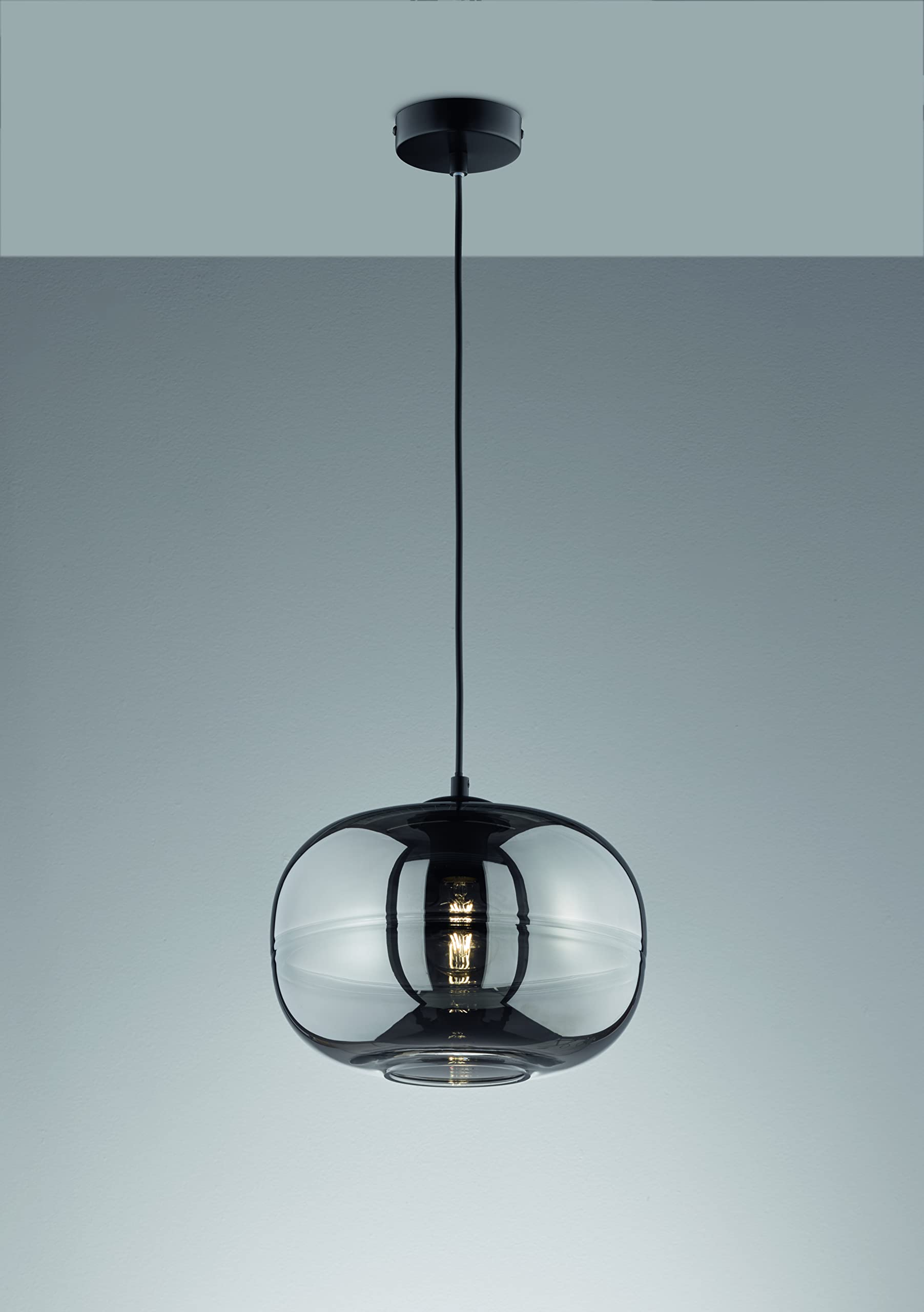 fischer-honsel-ink-pendelleuchte-e27-rauchglas-schwarz-matt-29-5-cm image 3