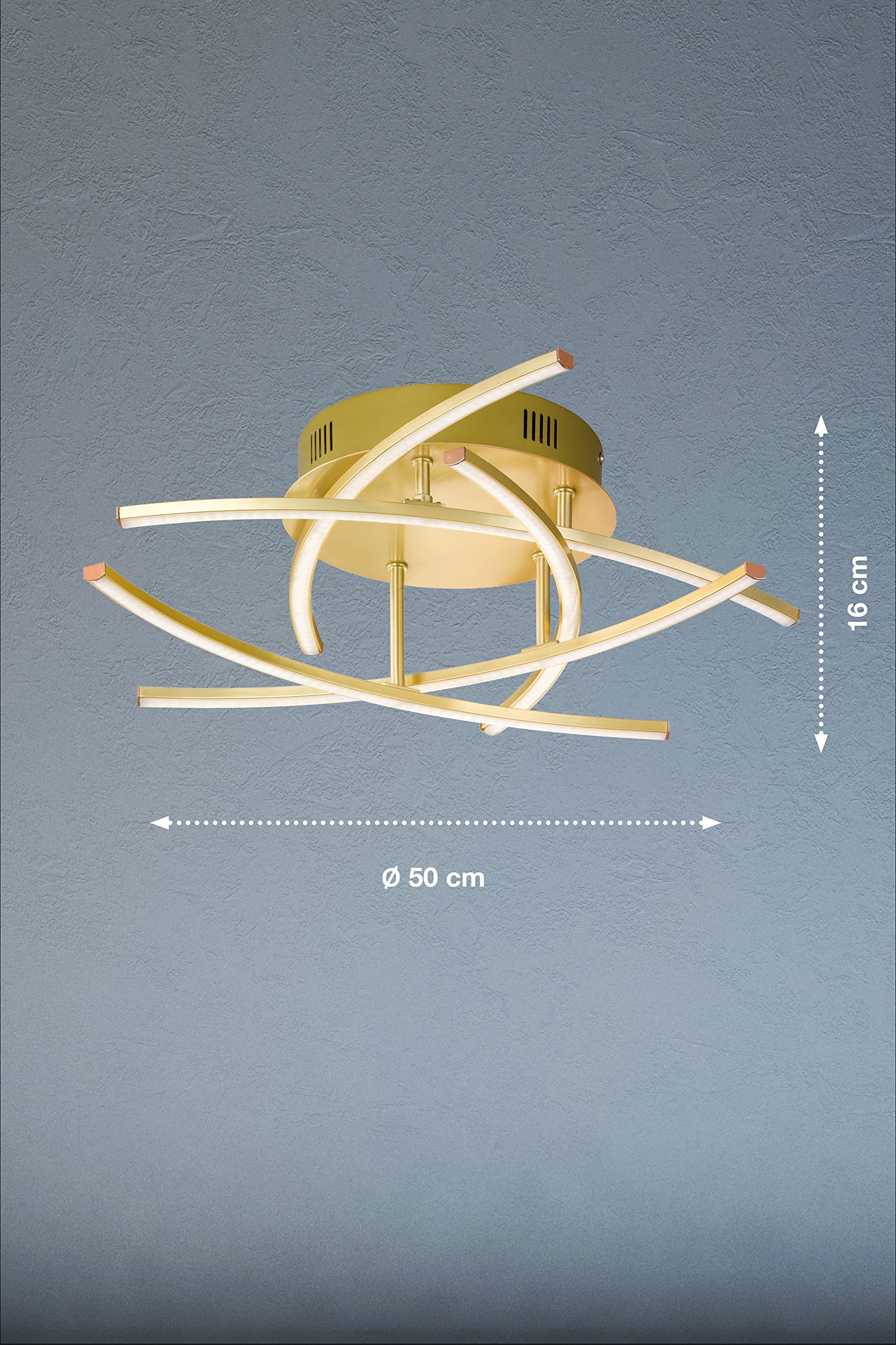 fischer-honsel-cross-tw-deckenleuchte-messing-50x50cm-5x4w-dimmbar image 5