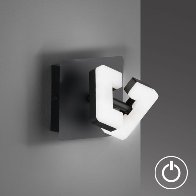 fischer-honsel-ray-wandspot-sandschwarz-mit-schalter-11-cm image 5