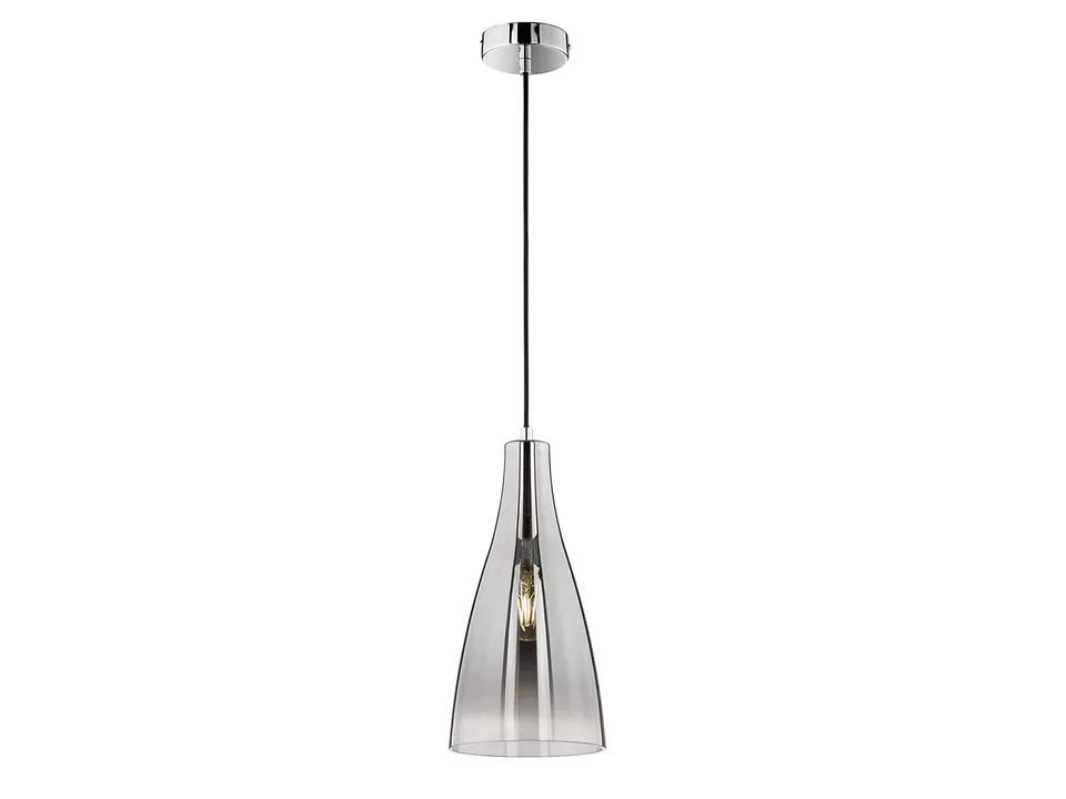fischer-honsel-zeal-pendelleuchte-e27-metall-glas-chrom-23-cm image 1