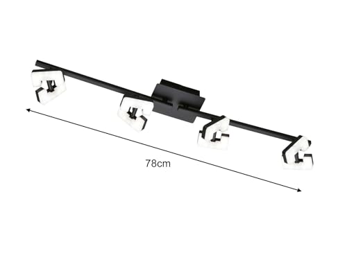 fischer-honsel-ray-deckenleuchte-sandschwarz-schwenkbar-78-cm-4x-led-2500-lm image 7