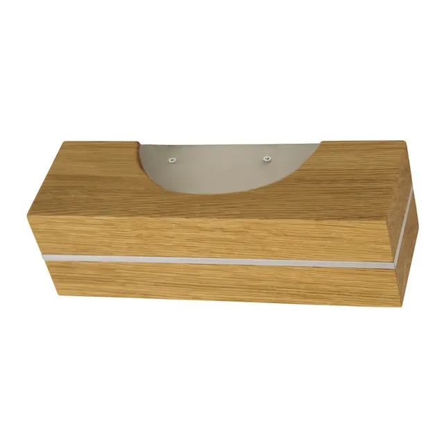 herzblut-dana-led-wandleuchte-up-down-holz image 1