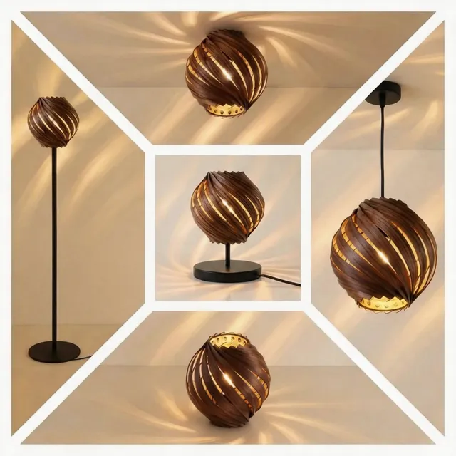 gofurnit-tischleuchte-gemma-nussbaum-20-cm image 1
