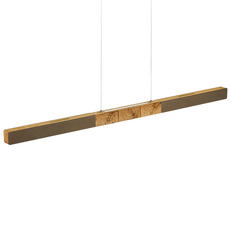 herzblut-lana-del-bronco-balkenleuchte-asteiche-bronze image 1