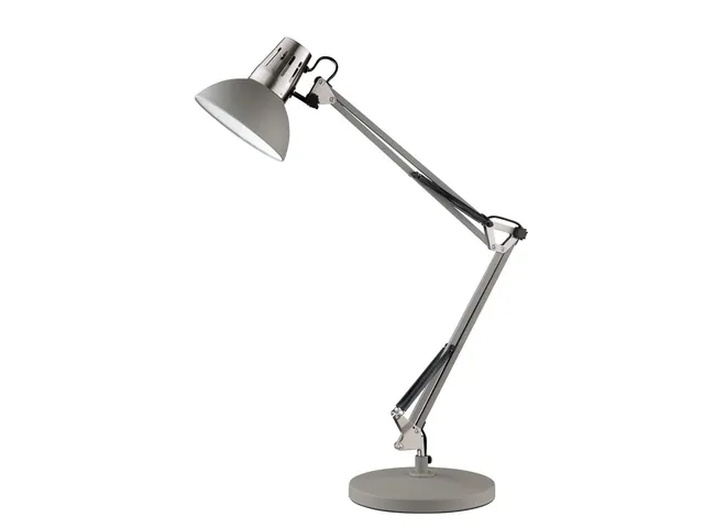 fischer-honsel-pit-tischleuchte-grau-e27-74-5-cm image 1