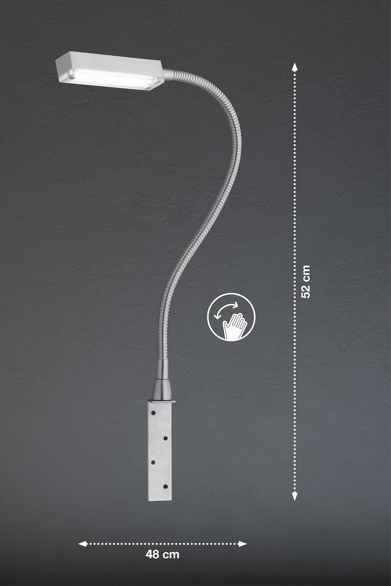 fischer-honsel-raik-flex-30602-bettleuchte-wei-mit-gestensteuerung image 5