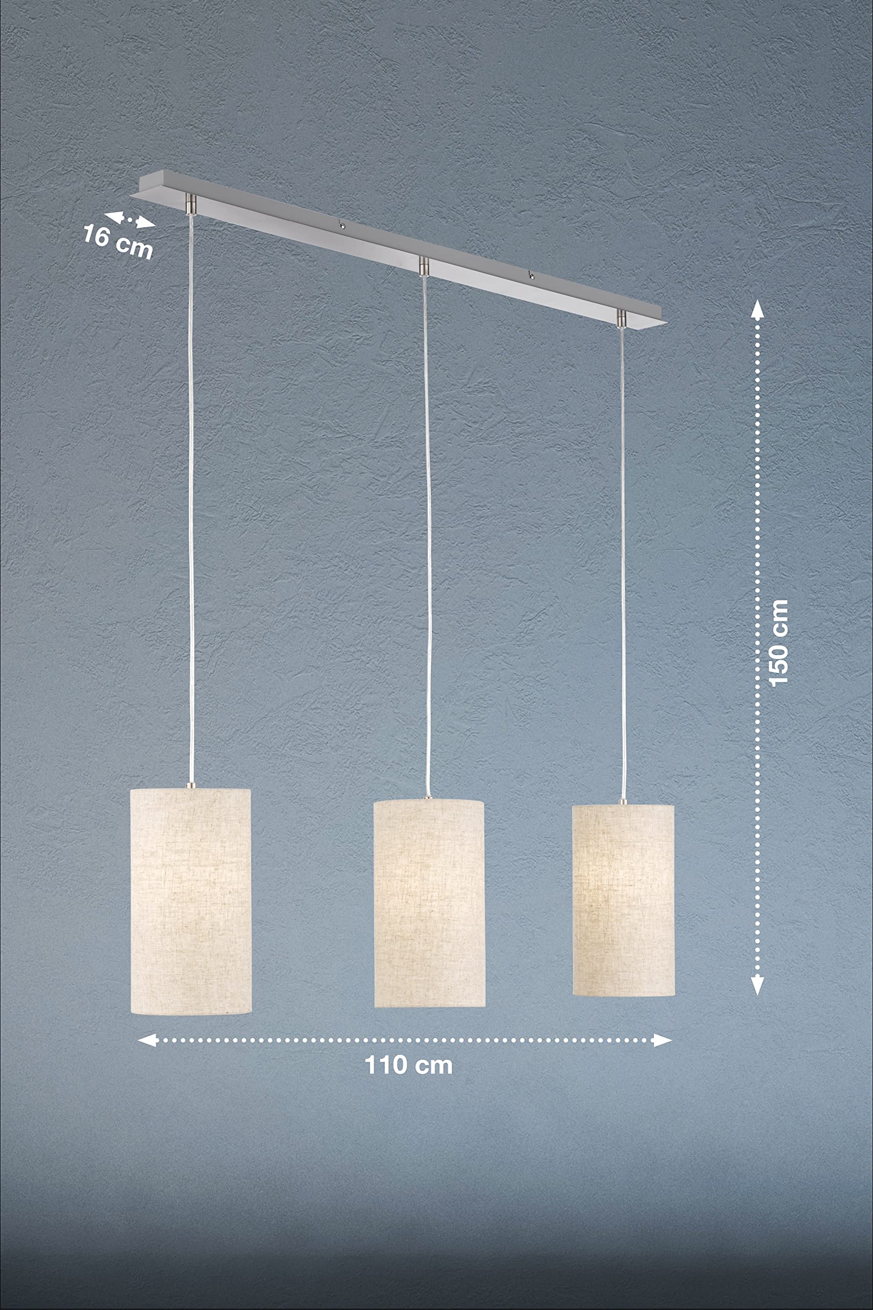 fischer-honsel-thor-pendelleuchte-3xe27-nickel-matt-110-cm image 2