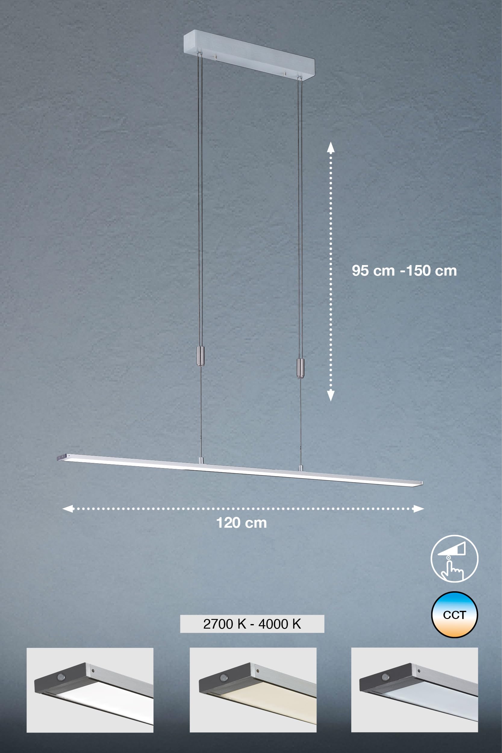 fischer-honsel-metz-pendelleuchte-120-cm-aluminiumfarben-matt-dimmbar-cct image 2