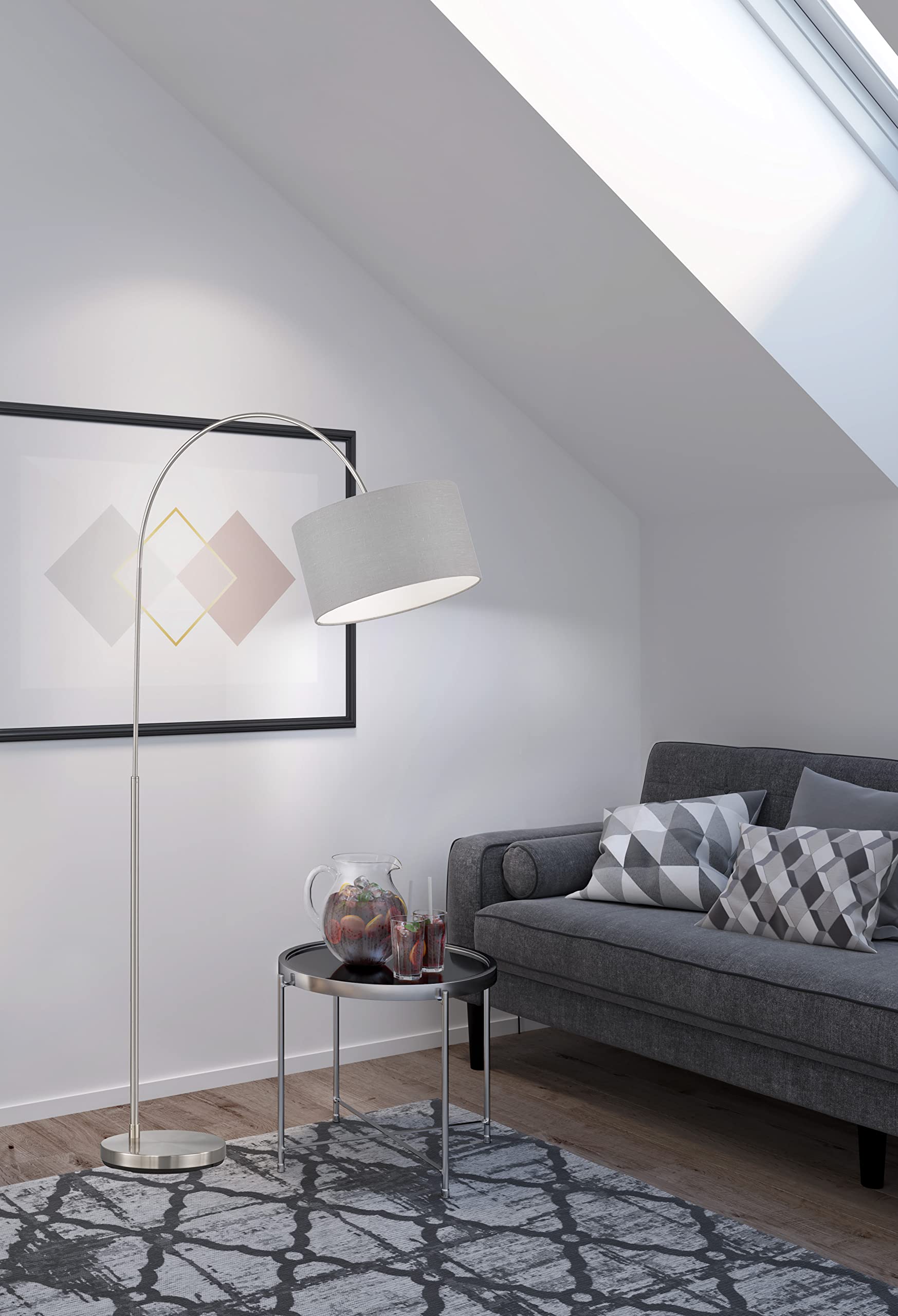 fischer-honsel-arc-stehleuchte-170-cm-nickelfarben-matt-3x-e27 image 3