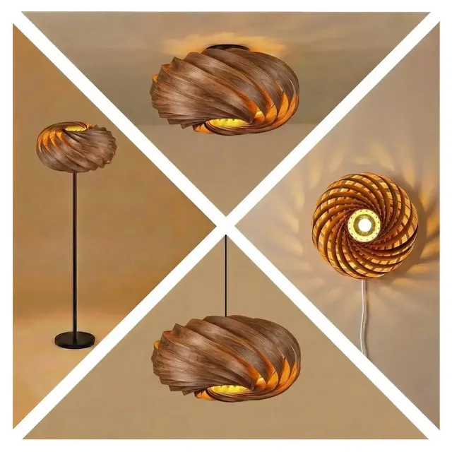 gofurnit-quiescenta-pendelleuchte-nussbaum-45-cm-2 image 1