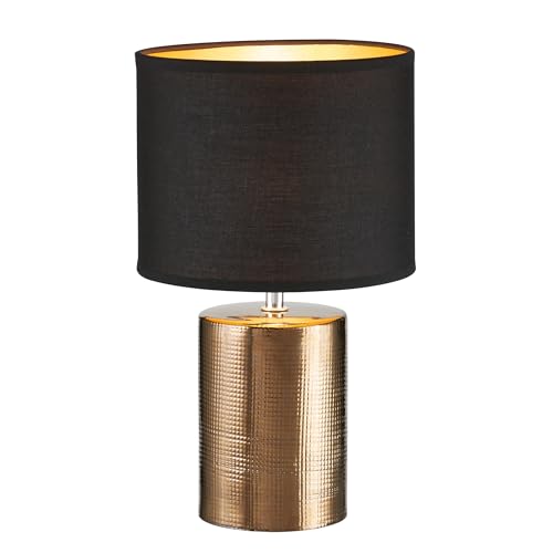 fischer-honsel-bronz-tischleuchte-bronzefarben-antik-schwarz-gold-h-35-cm image 5