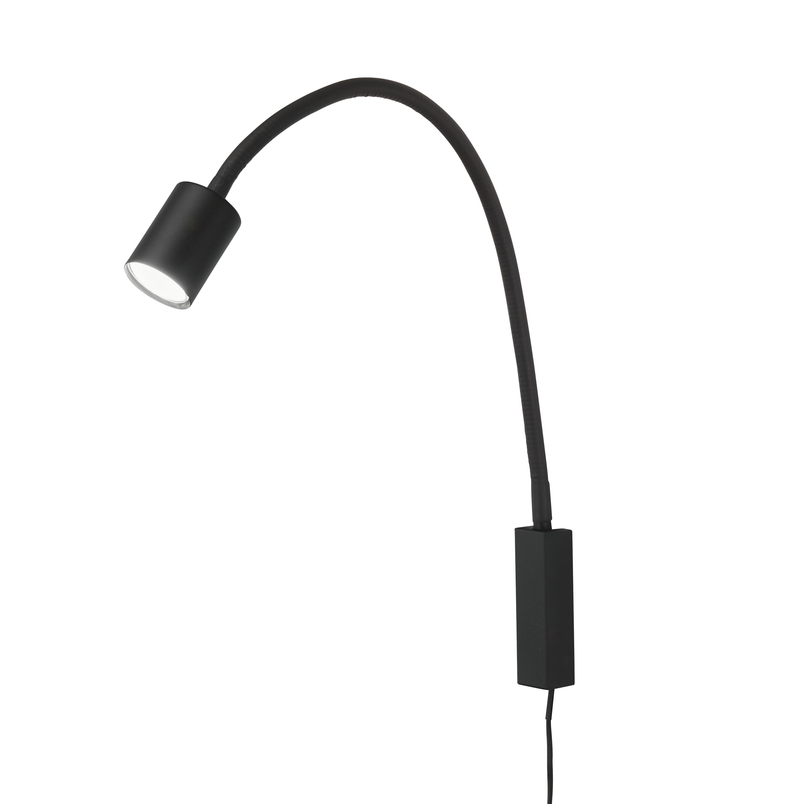 fischer-honsel-flex-bettleuchte-justi-sandschwarz-gu10-leseleuchte image 1