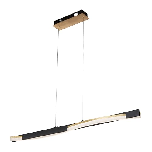 fischer-honsel-bridge-led-pendelleuchte-schwarz-gold-100-cm-dimmbar-cct image 2