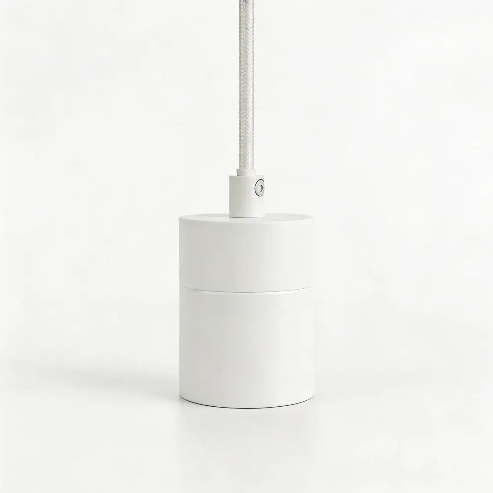 gofurnit-pendelleuchtenfassung-e27-mattwei image 1