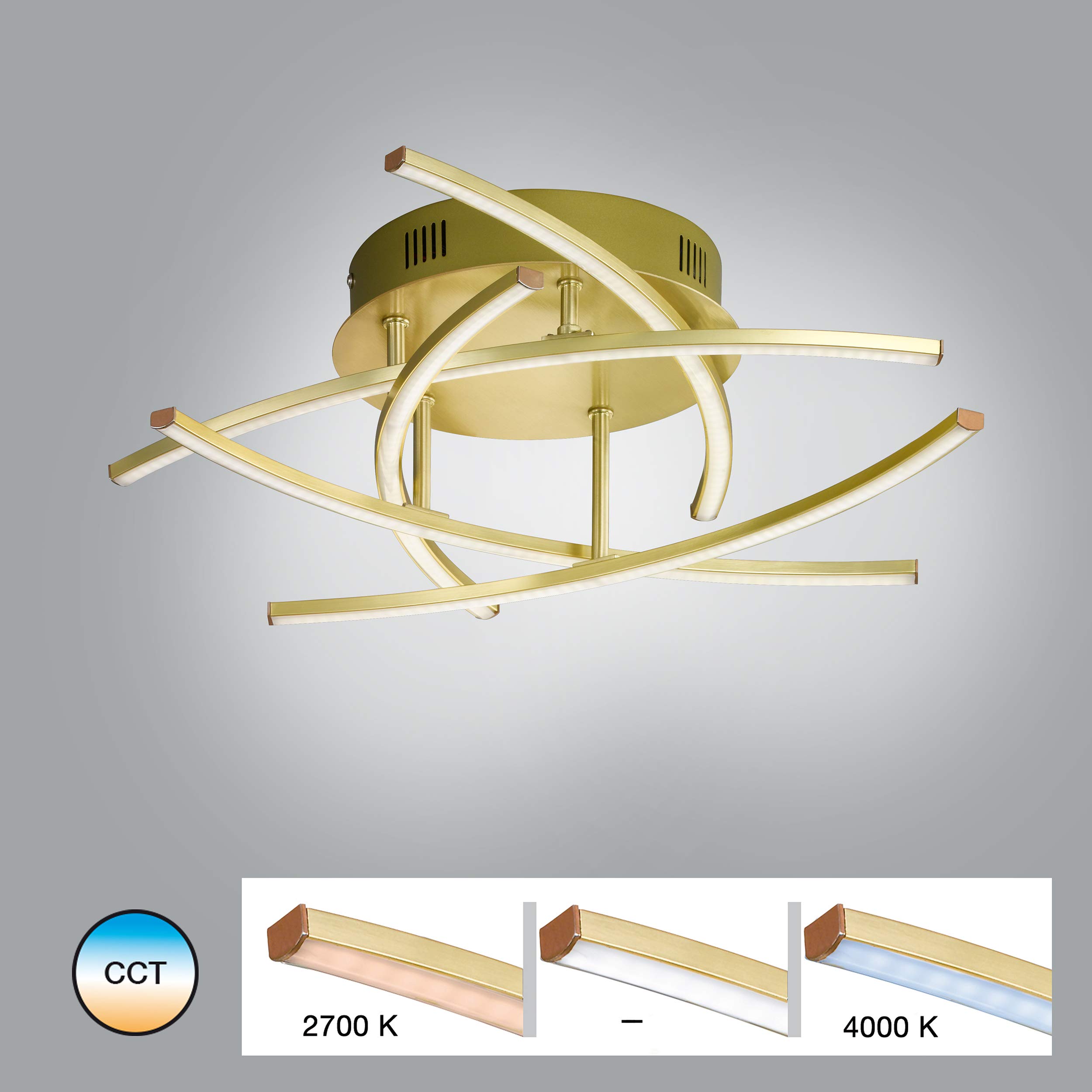 fischer-honsel-cross-tw-deckenleuchte-messing-50x50cm-5x4w-dimmbar image 4