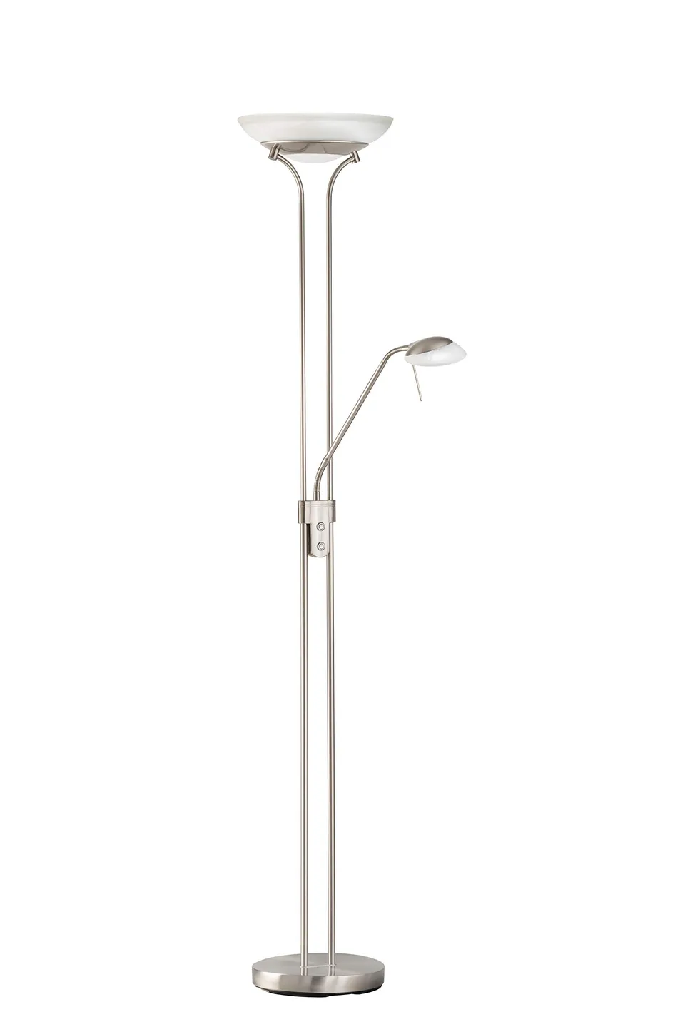 fischer-honsel-pool-tw-stehleuchte-led-28w-5w-nickelfarben-cct-dimmbar image 1