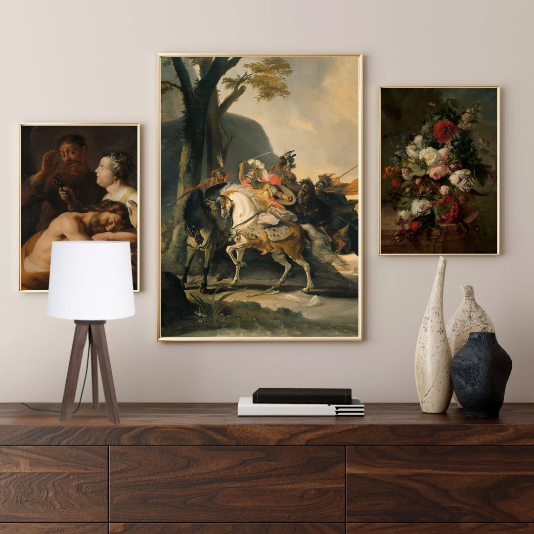 herzblut-tre-hockerleuchte-nussbaum-stativ image 2