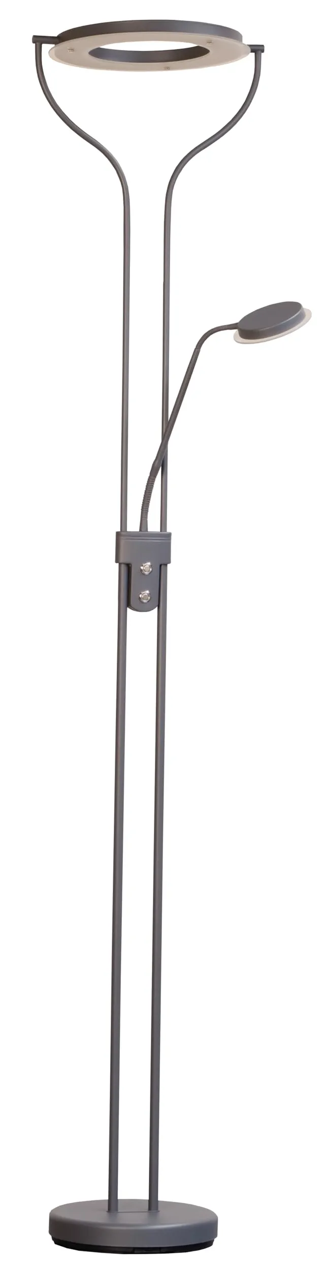 fischer-honsel-davos-fluter-stehleuchte-sandgrau-180-cm-4600-lm image 1