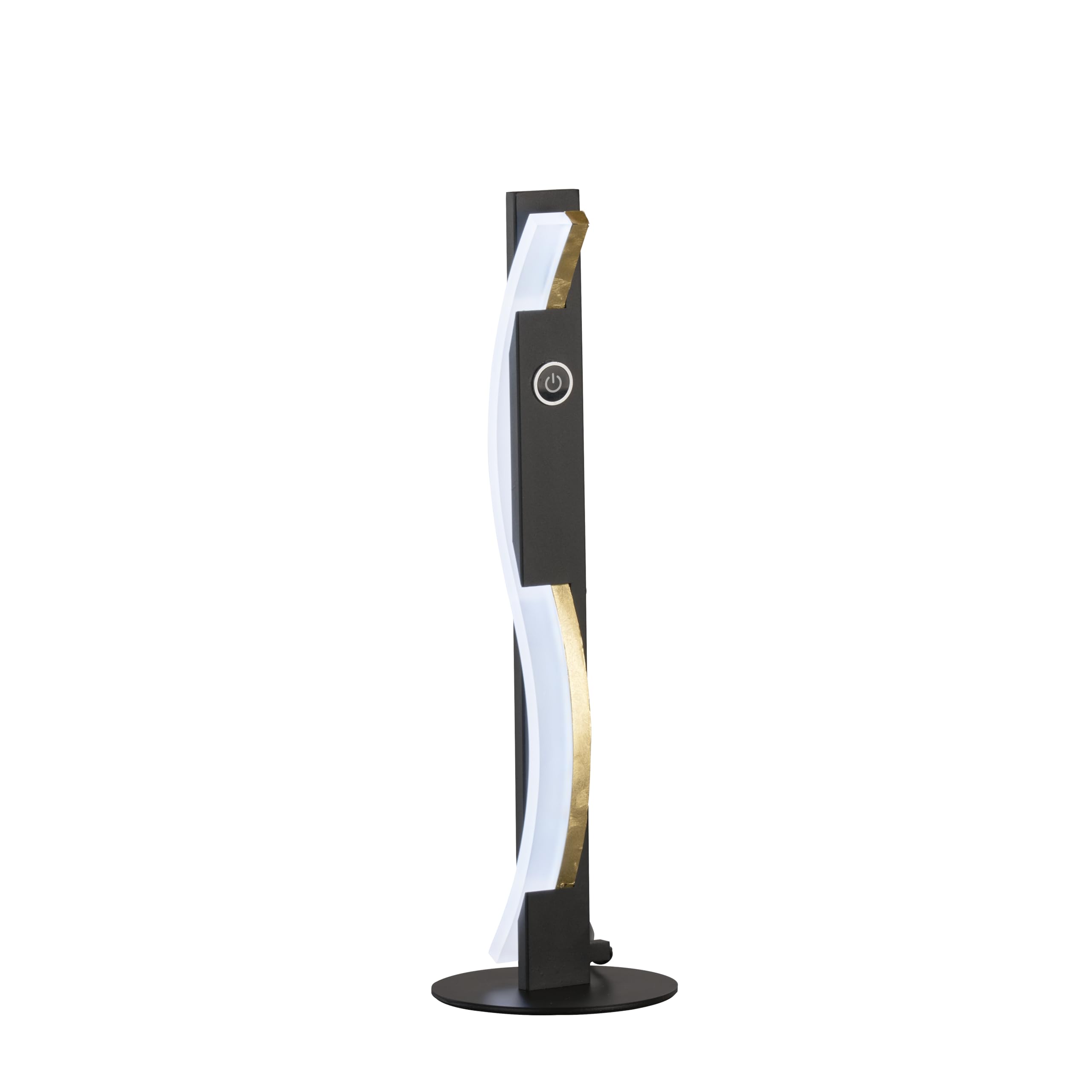 fischer-honsel-bridge-tischleuchte-schwarz-gold-led-dimmbar-cct image 1